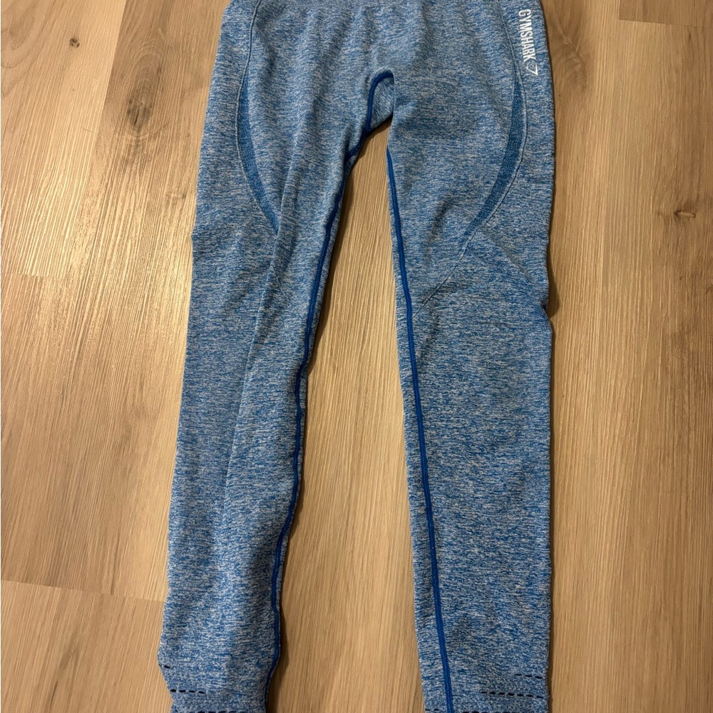 Gymshark Blue Leggings Athletic Bottoms